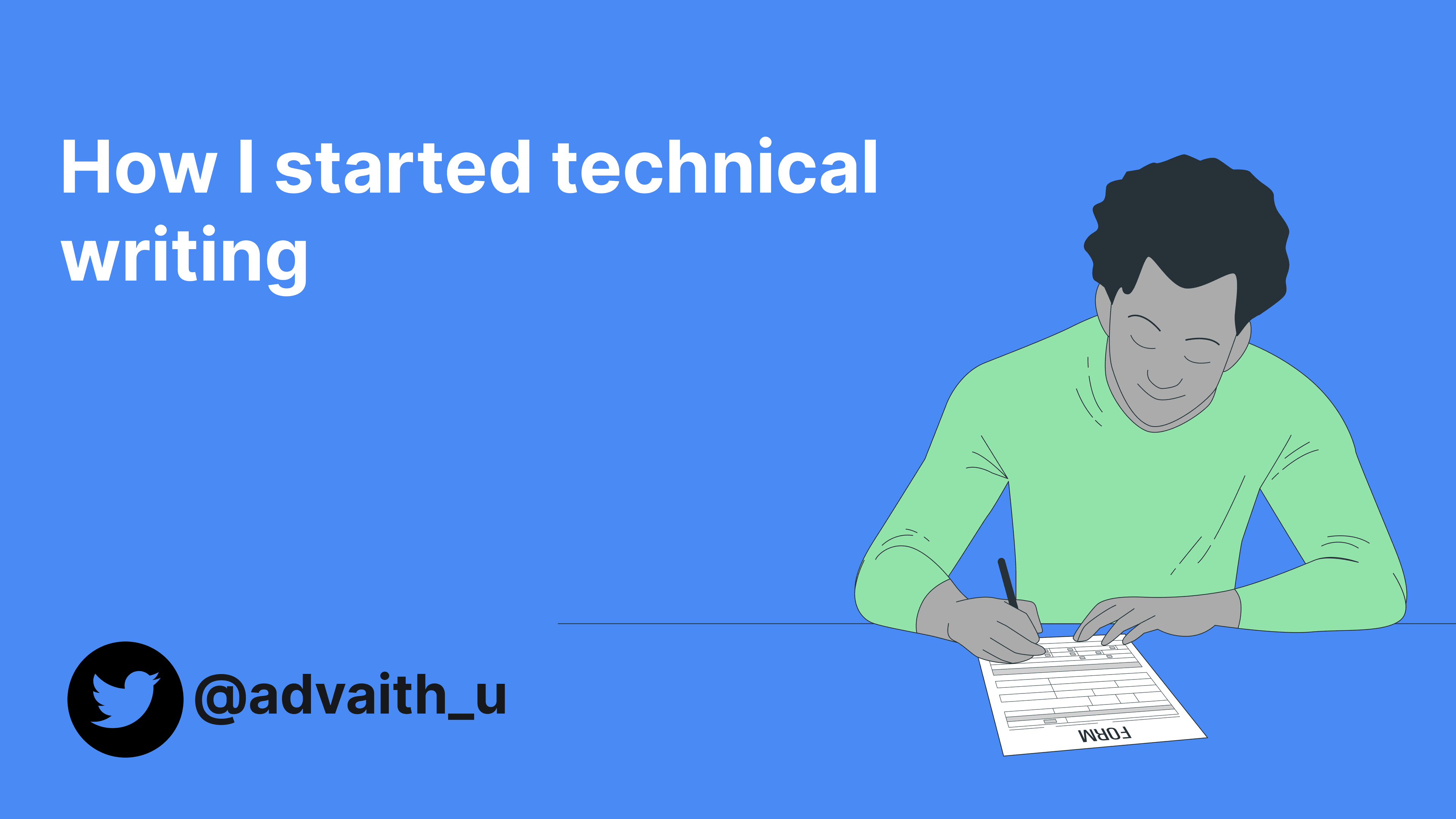 How I started technical writing